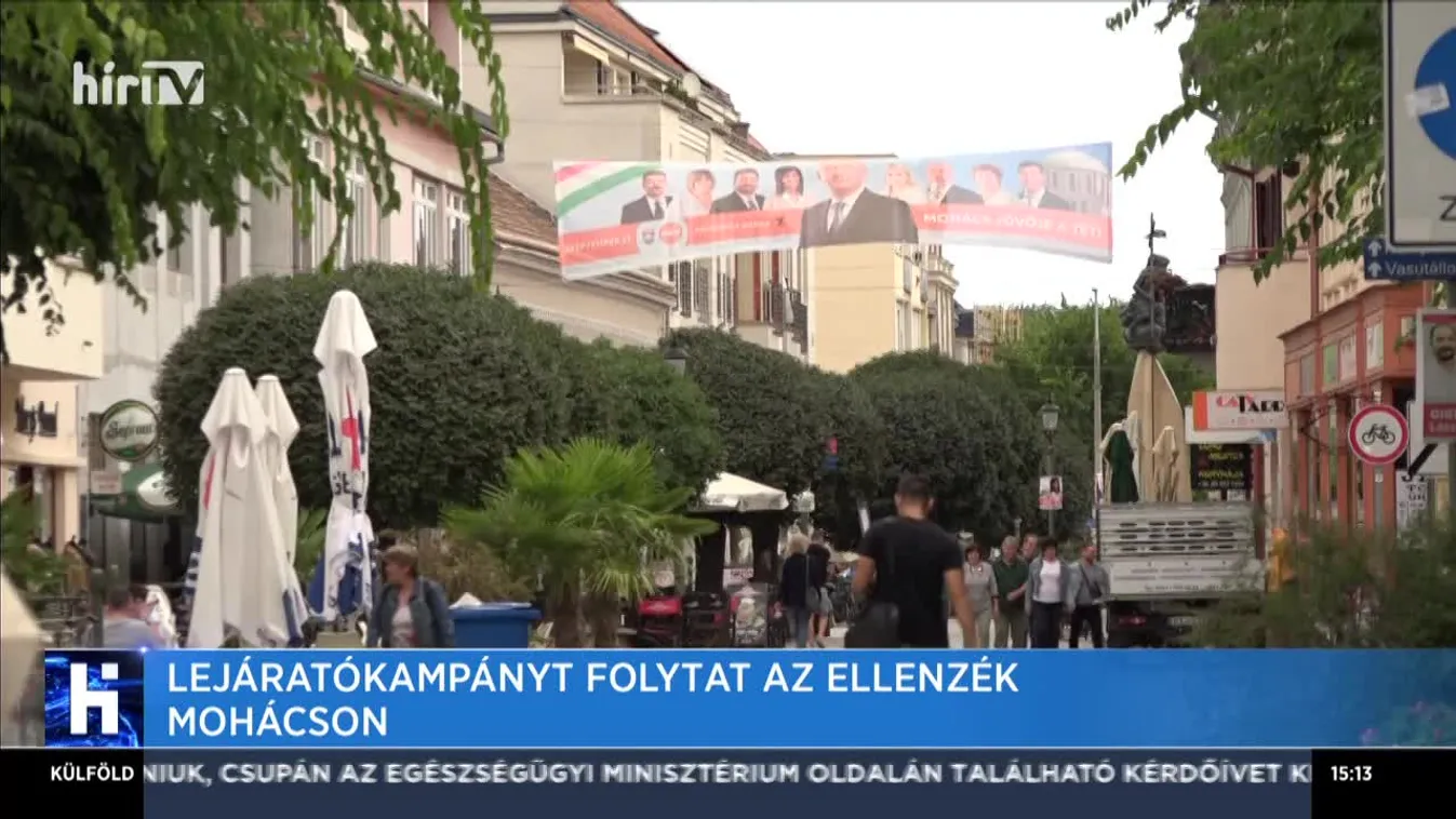 Lejáratókampányt folytat az ellenzék Mohácson