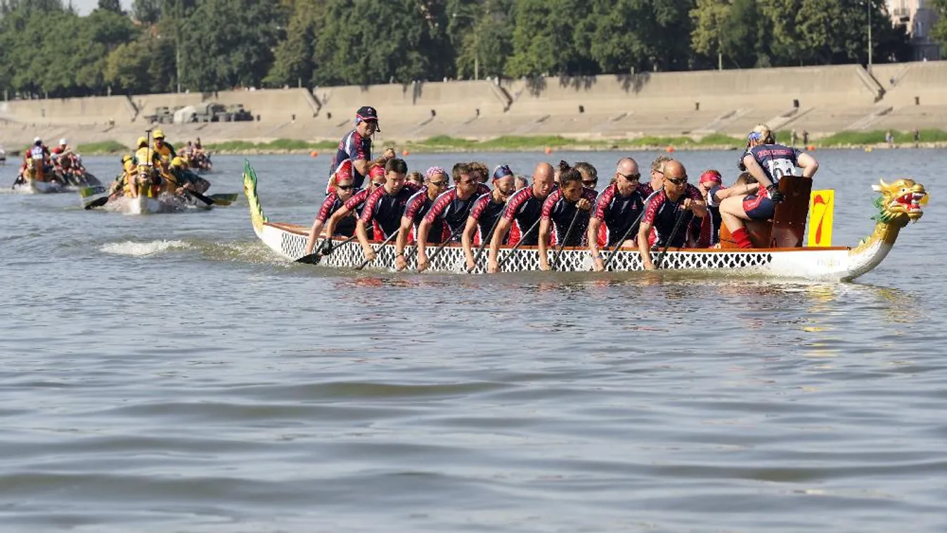 Sárkányhajó-fesztivál – Befutó