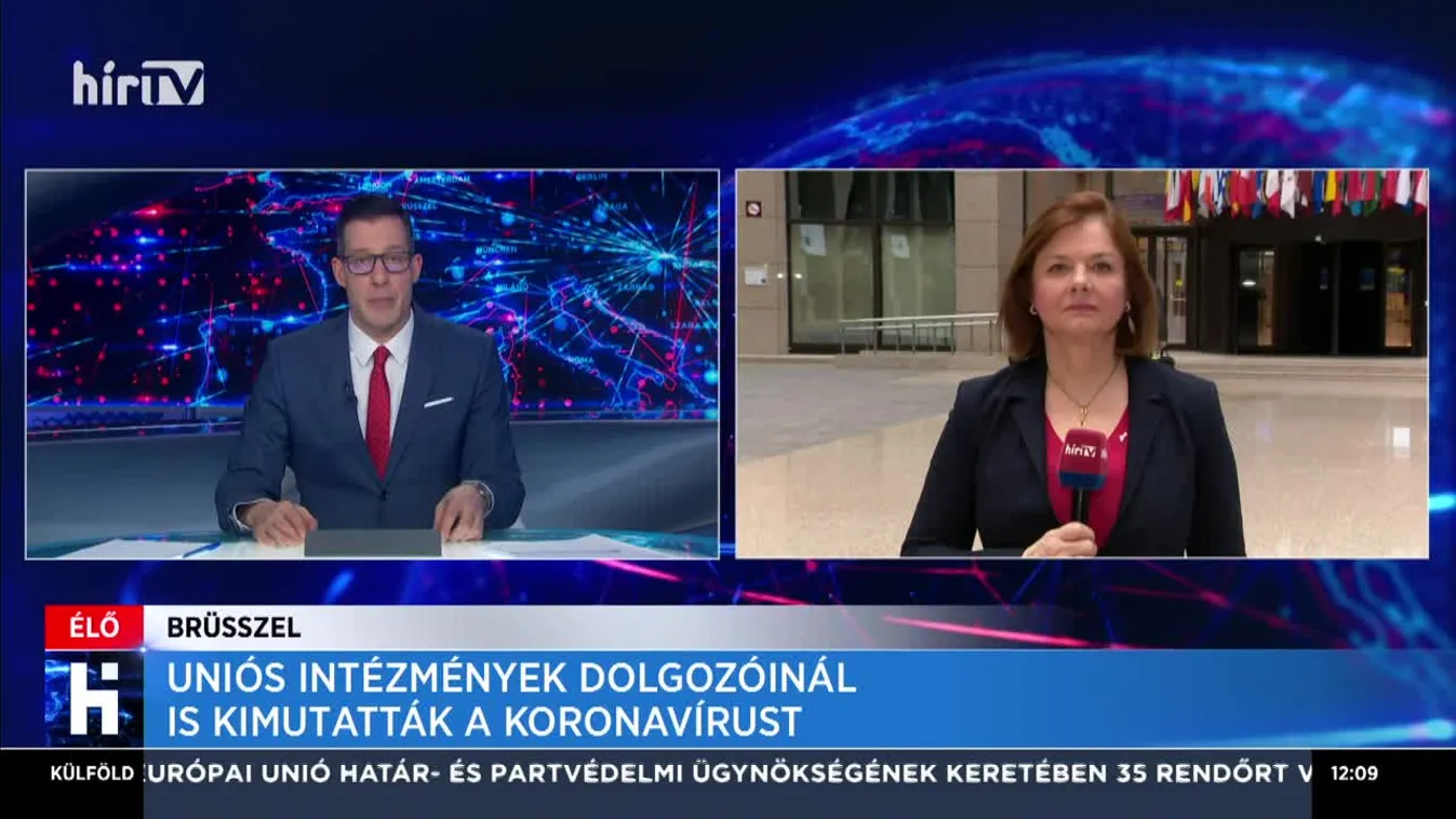 Uniós intézmények dolgozóinál is kimutatták a koronavírust