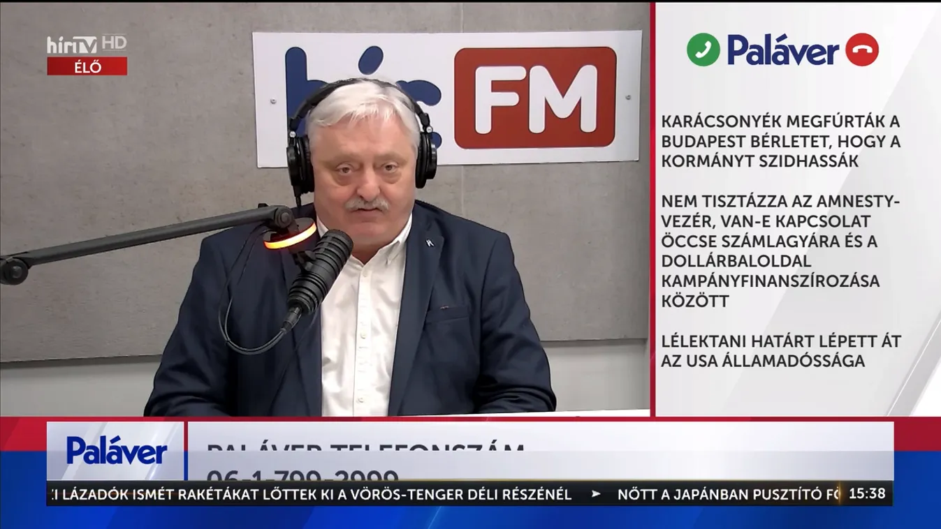 Paláver: Karácsonyék megfúrták a Budapest bérletet, hogy a kormányt szidhassák + videó