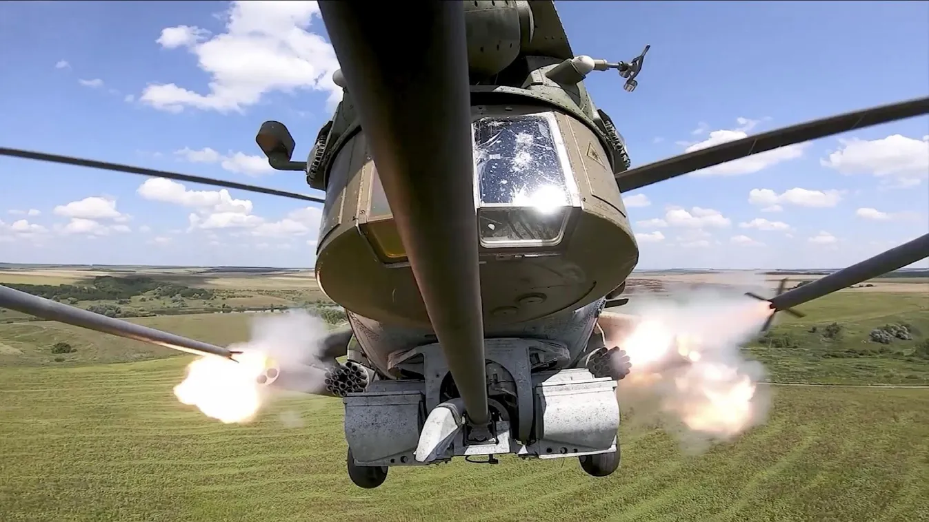 Az orosz fegyveres erők francia zsoldosok állását találták el Szlavjanszkban