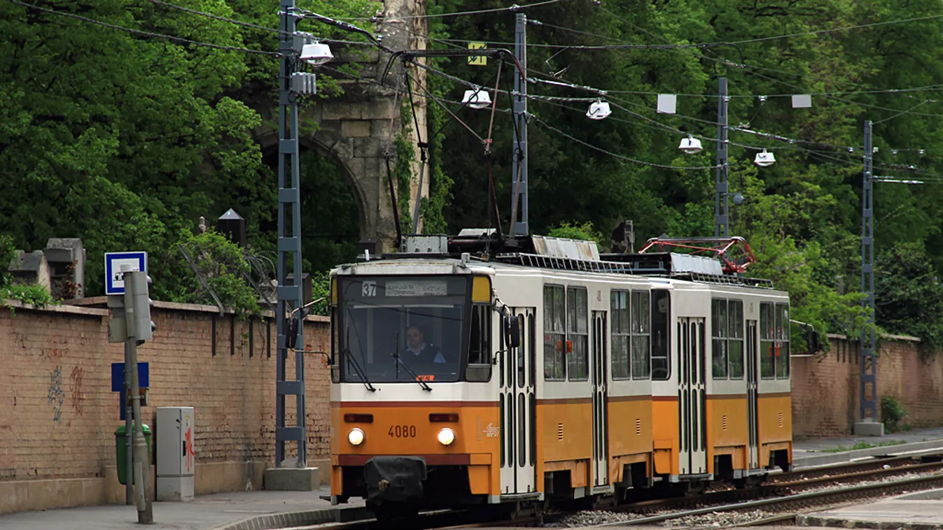 Borul a villamosközlekedés a Fiumei úton