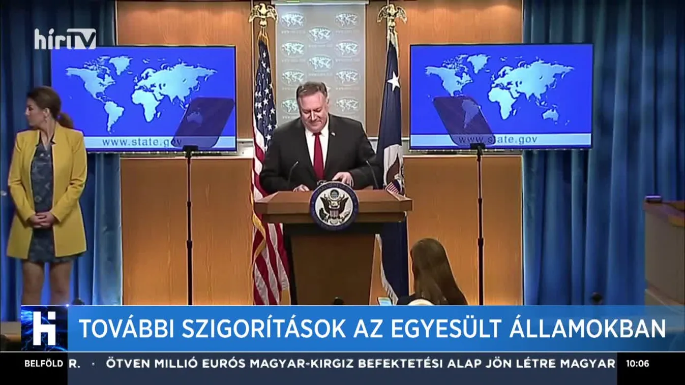 További szigorítások az Egyesült Államokban