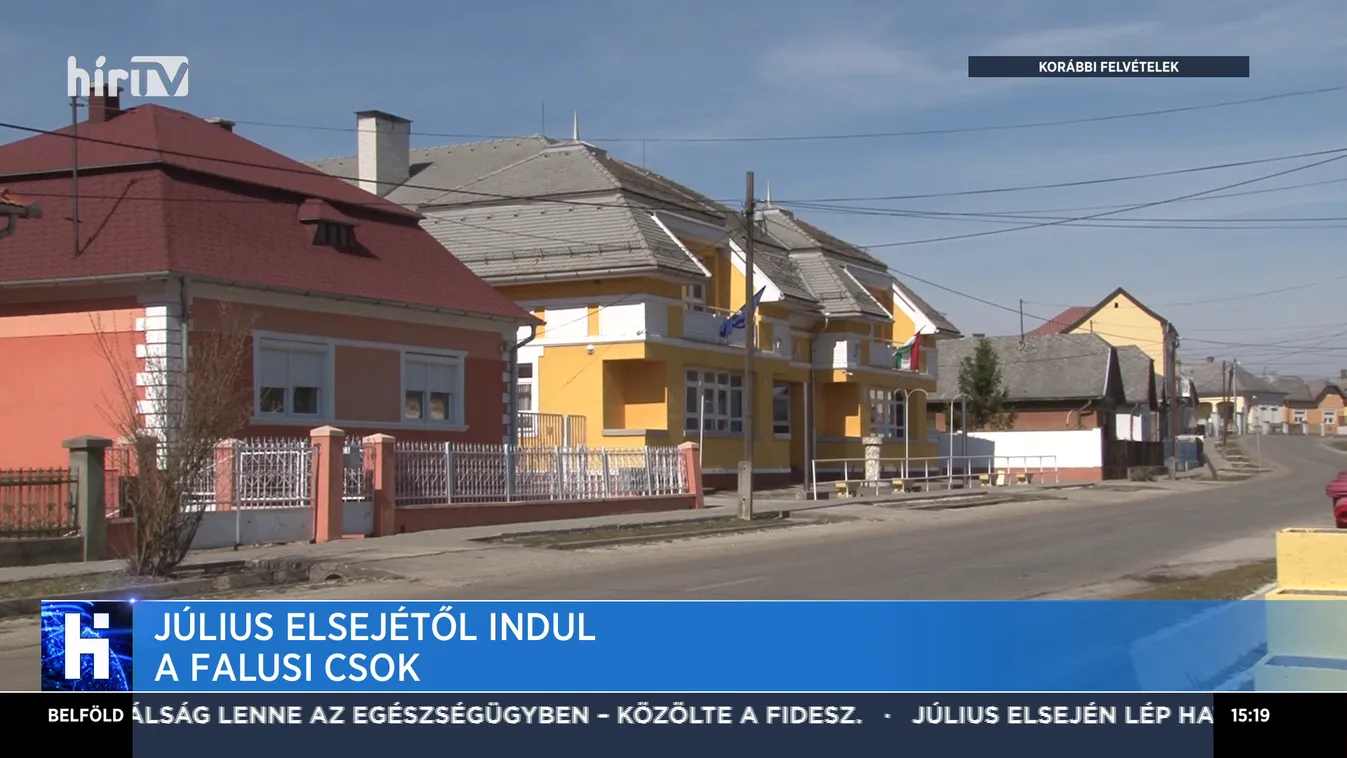 Július elsejével indul a falusi CSOK