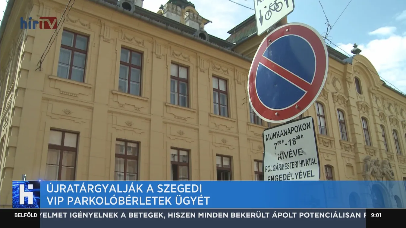 Újratárgyalják a szegedi VIP-parkolóbérletek ügyét