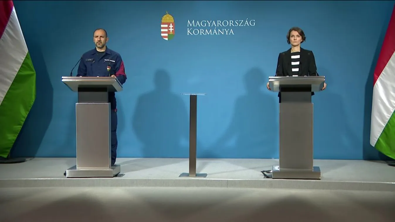 Rendkívüli bejelentés történt az operatív törzs tájékoztatóján