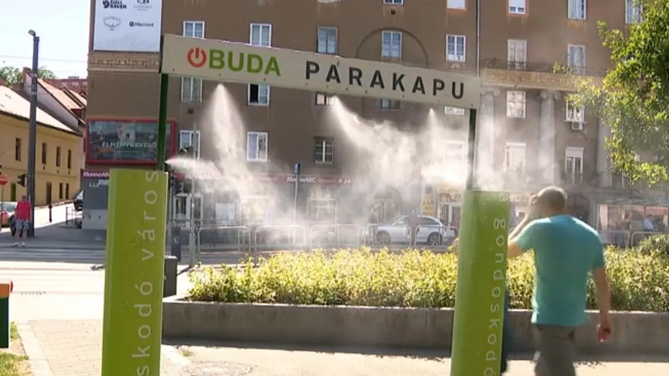 A hétfő óta érvényben lévő újabb hőhullám legforróbb napja lehet a mai + videó