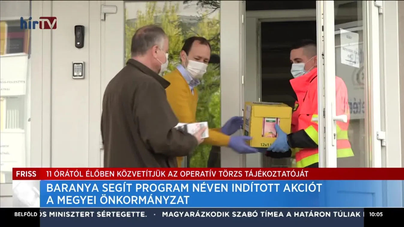 Baranya segít néven indított akciót a megyei önkormányzat