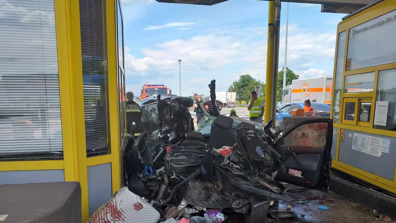 Balesetet szenvedett három magyar Horvátországban