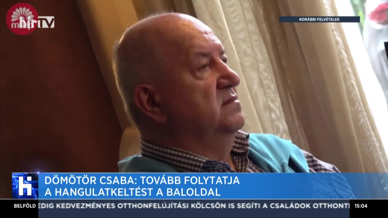 Dömötör Csaba: Tovább folytatja a hangulatkeltést a baloldal