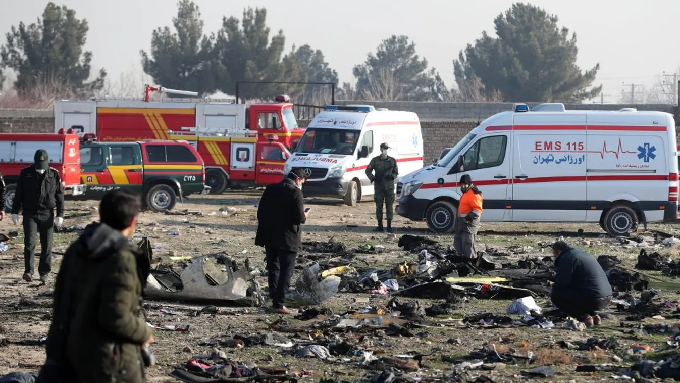 The New York Times: Egy új videó szerint Iránban két rakétát lőttek ki a repülőgépre