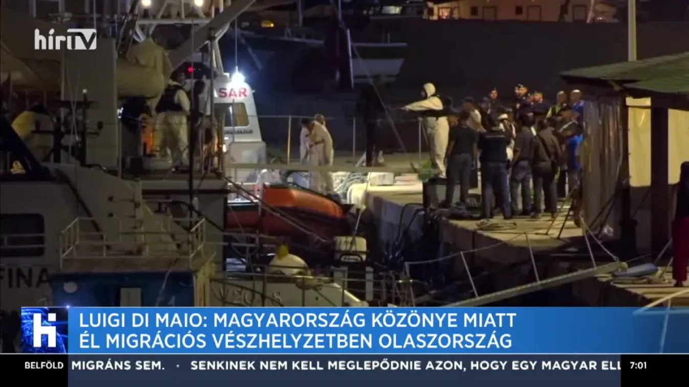 Szijjártó: Az olasz baloldali kormányok és Brüsszel idézte elő a migrációs vészhelyzetet