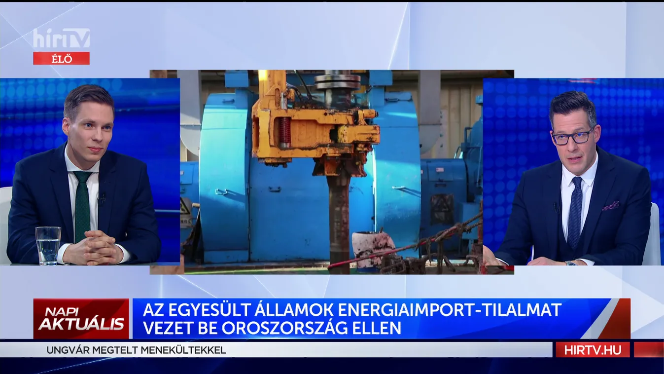 Az Egyesült Államok energiaimport-tilalmat vezet be Oroszország ellen