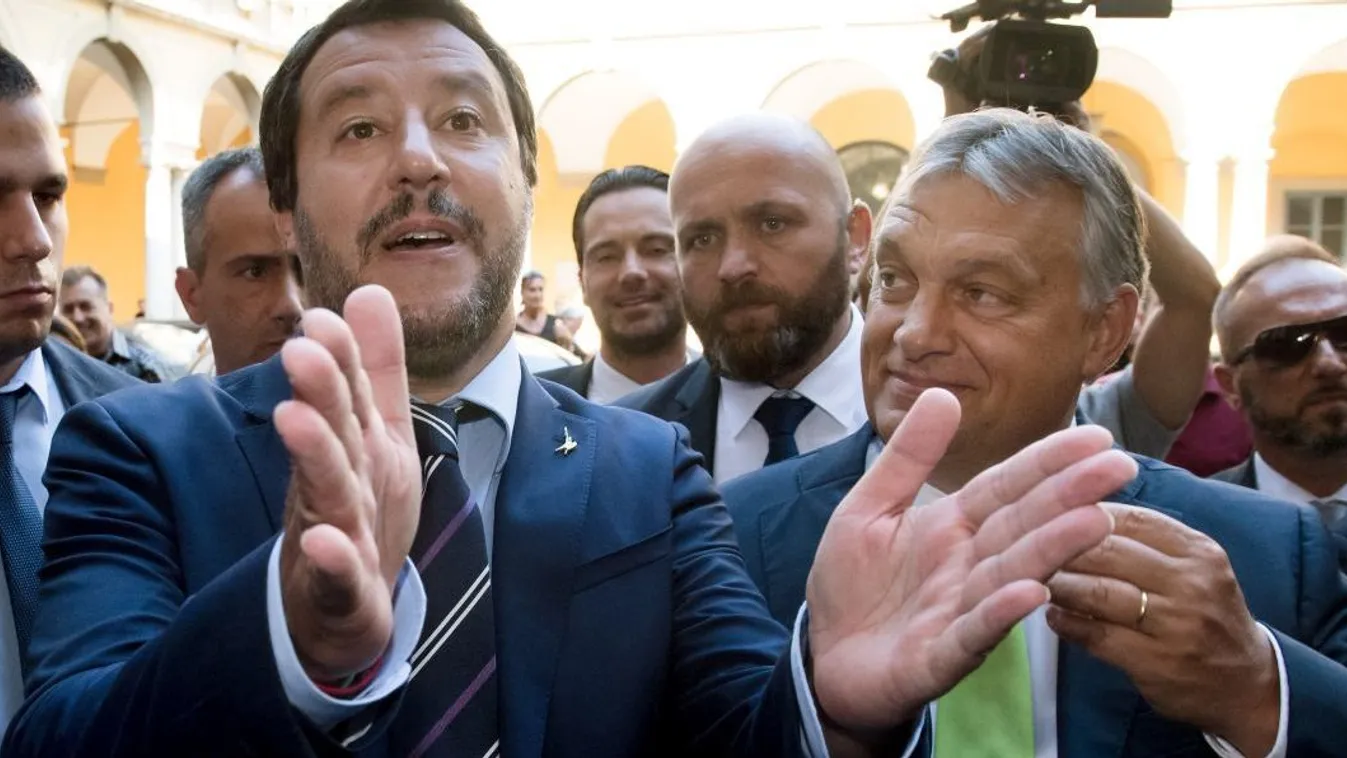 Orbán Viktor: Az Európai Néppárt működjön együtt a Salvini vezette jobboldallal!