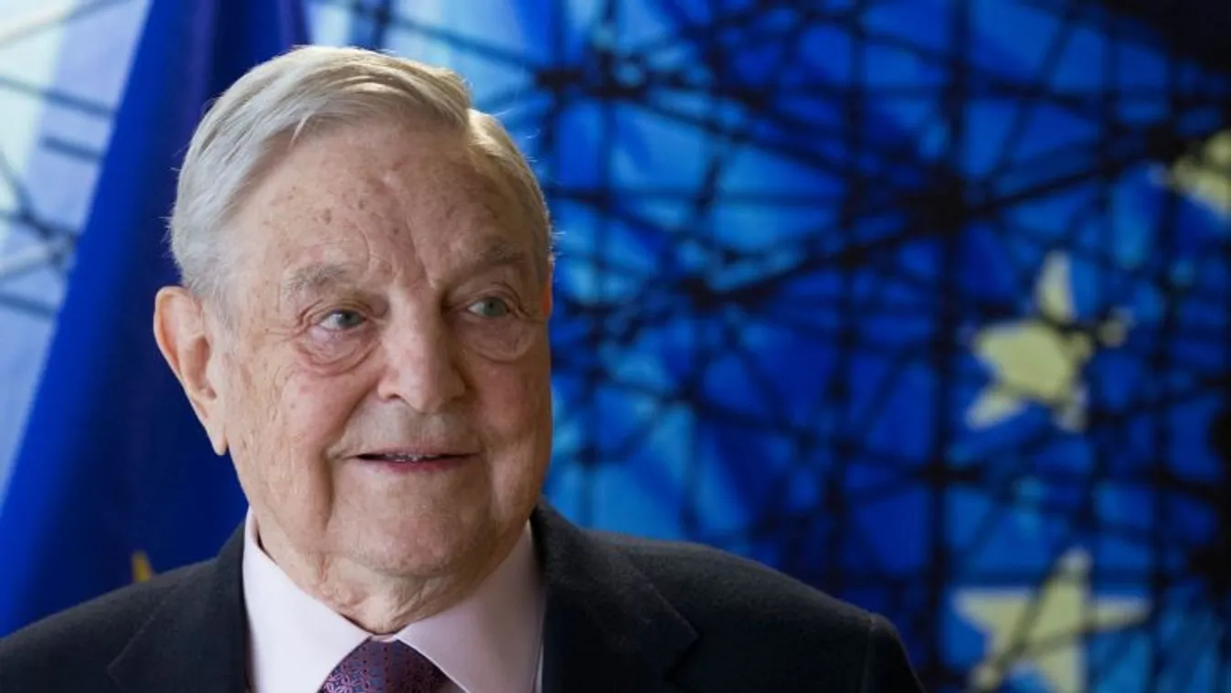 Soros György Davosban csatlakozik be az EU választás kampányába