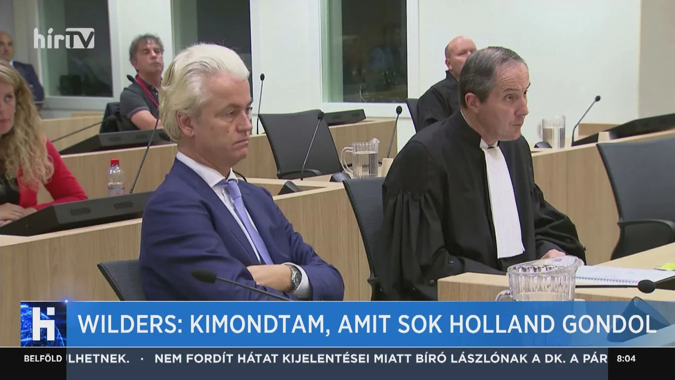 Wilders: kimondtam, amit sok holland gondol
