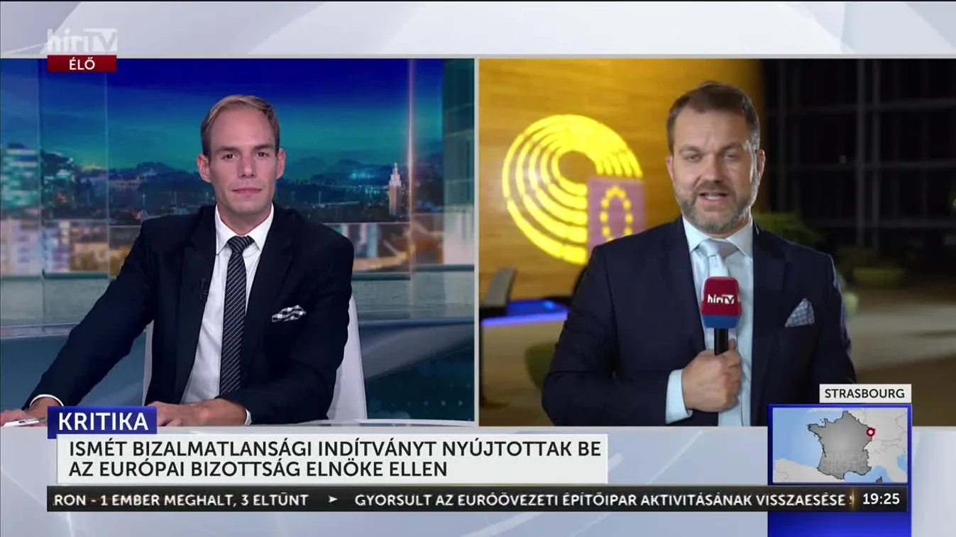 ISMÉT BIZALMATLANSÁGI INDÍTVÁNYT NYÚJTOTTAK BE AZ EURÓPAI BIZOTTSÁG ELNÖKE ELLEN