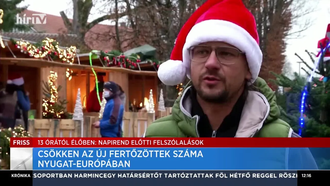 Csökken az új fertőzöttek száma Nyugat-Európában