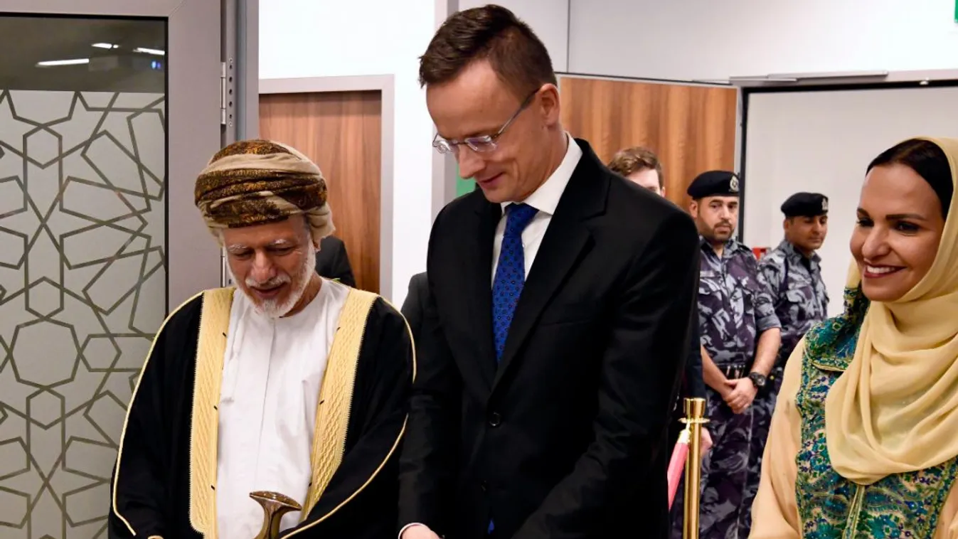 Szijjártó Péter megnyitotta az ománi magyar képviseletet