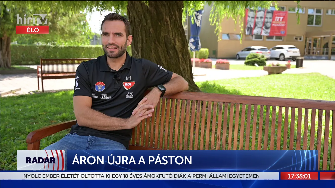 Radar: Áron újra a páston