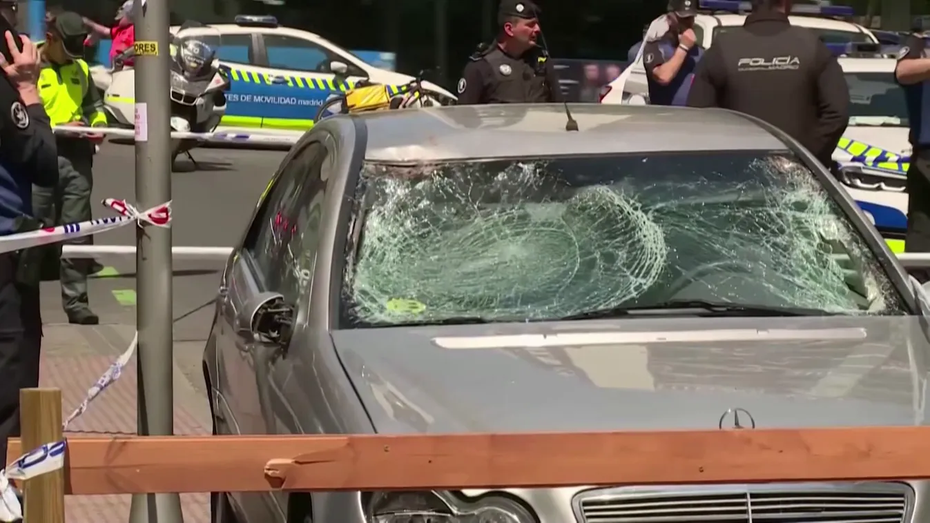 Legalább két ember életét követelte egy autós ámokfutása Madridban