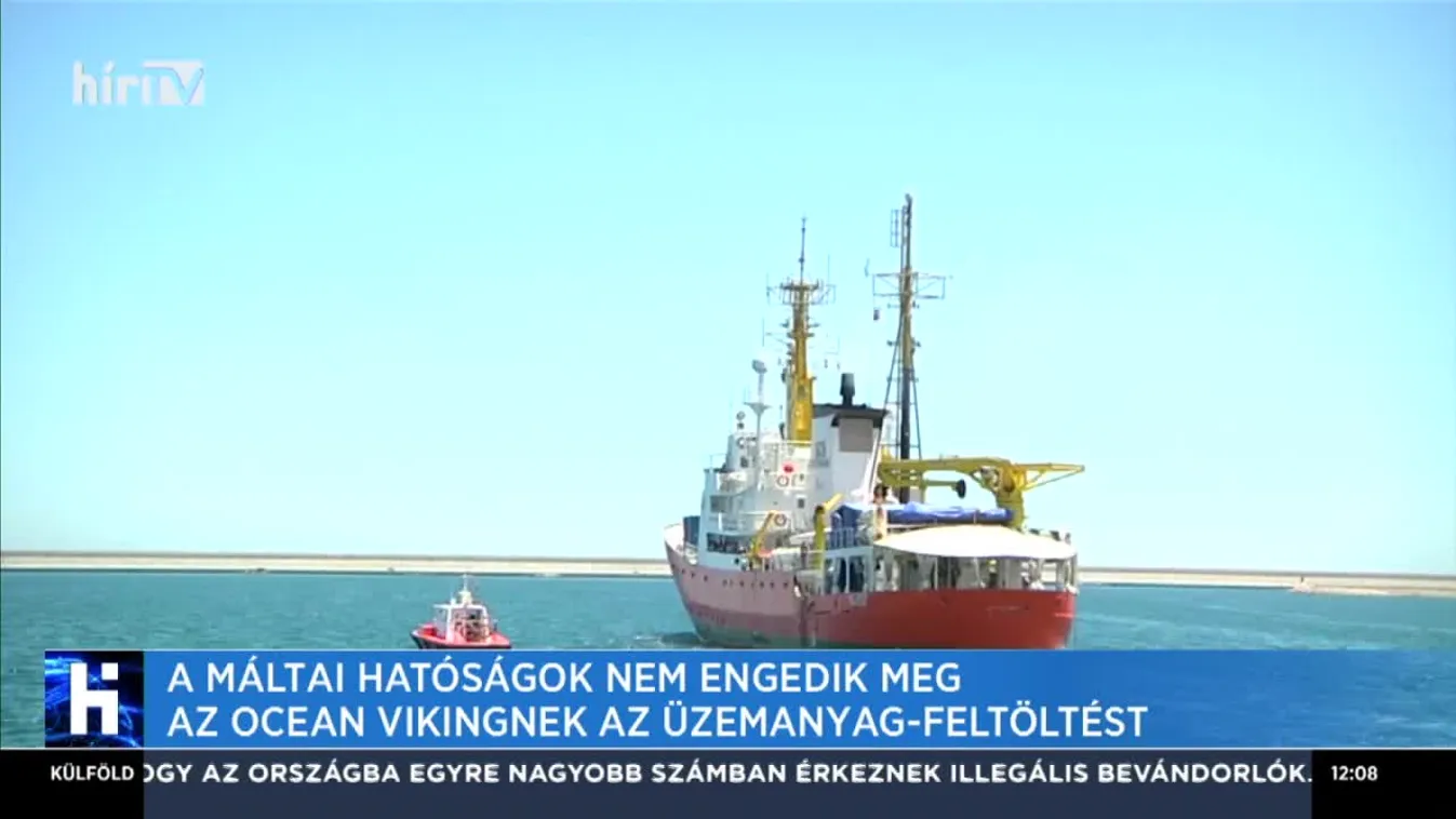 A máltai hatóságok nem engedik meg az Ocean Vikingnek az üzemanyag-feltöltést