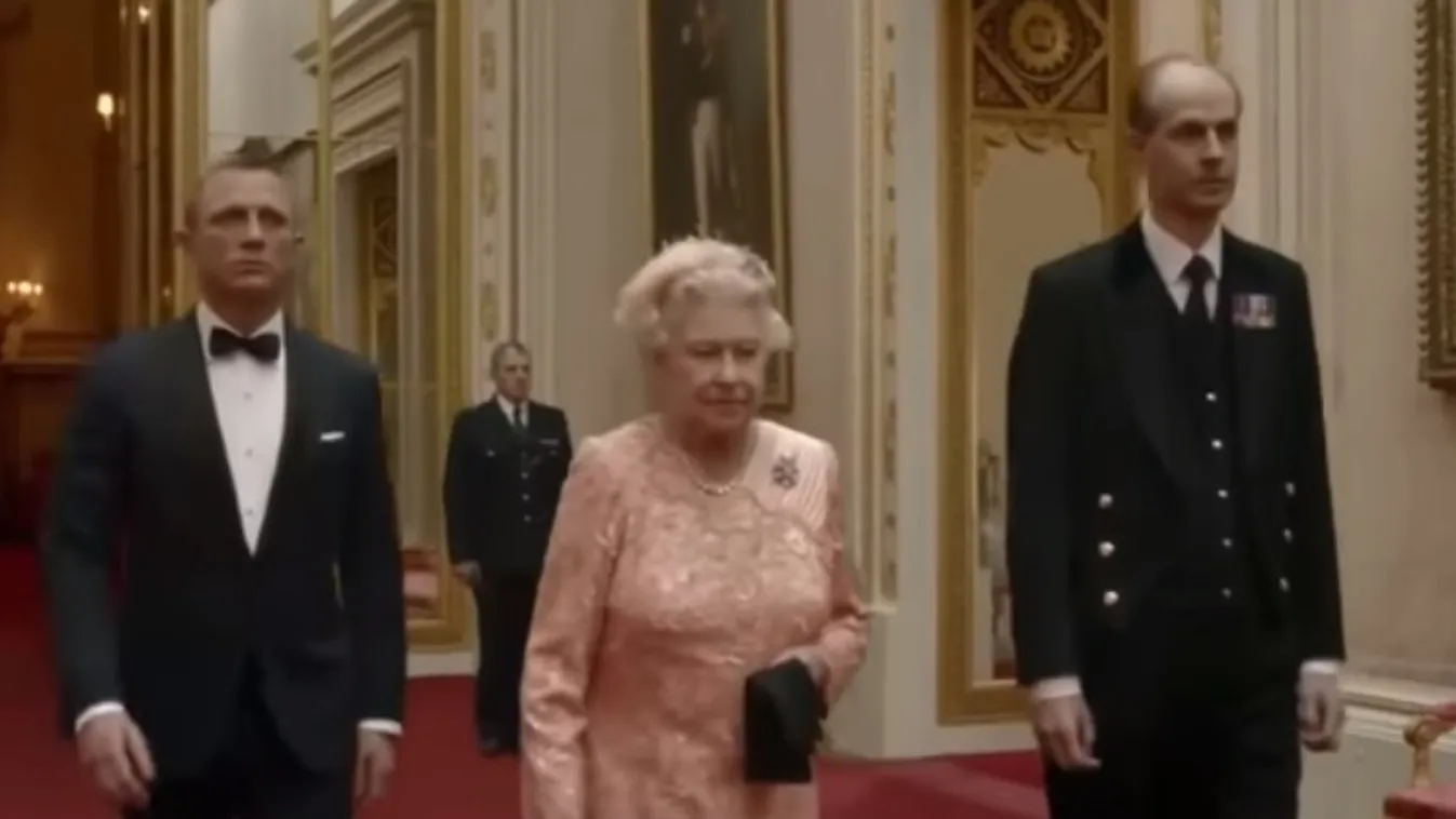 Amikor II. Erzsébet saját magát játszotta James Bond mellett - videó