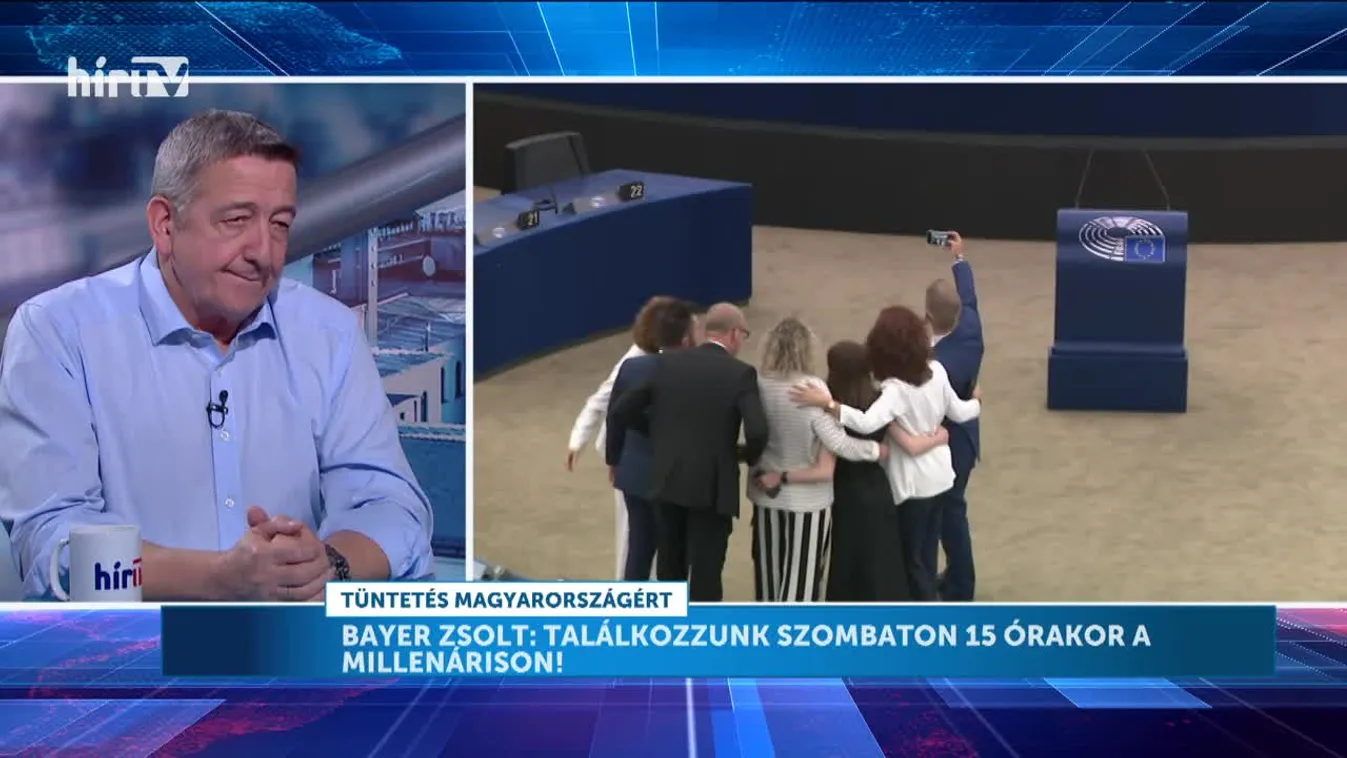 Napi aktuális - Bayer Zsolt: Találkozzunk szombaton 15 órakor a Millenárison + videó