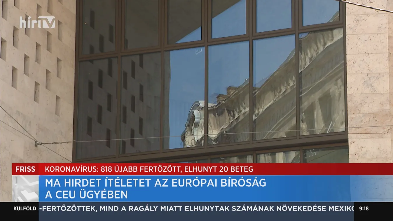 Ma hirdet ítéletet az Európai Bíróság a CEU ügyében