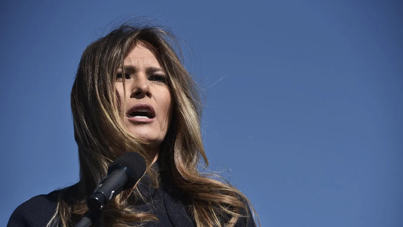 Melania Trump nemtetszését fejezte ki férje politikája miatt
