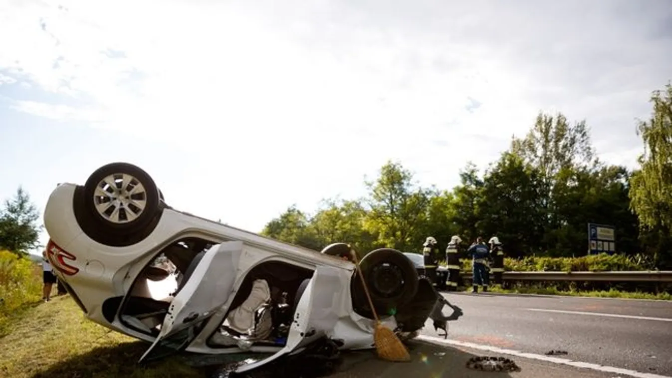 Hét autó és egy kamion karambolozott az M3-as autópályán