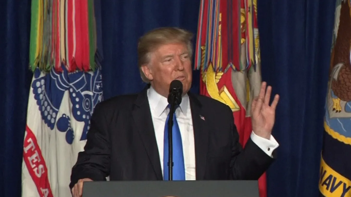 Trump mondott egy beszédet, egymásnak estek az emberek