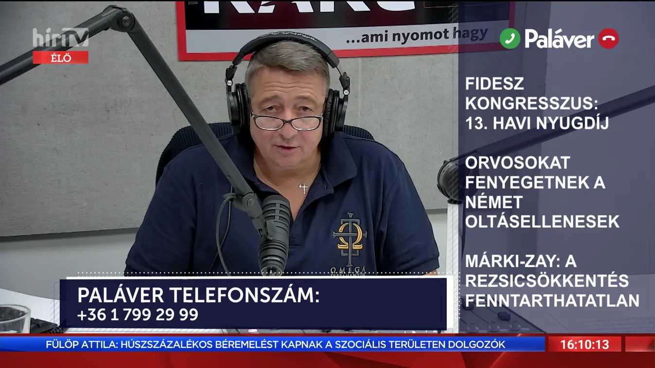 Paláver: Orvosokat fenyegetnek a német oltásellenesek