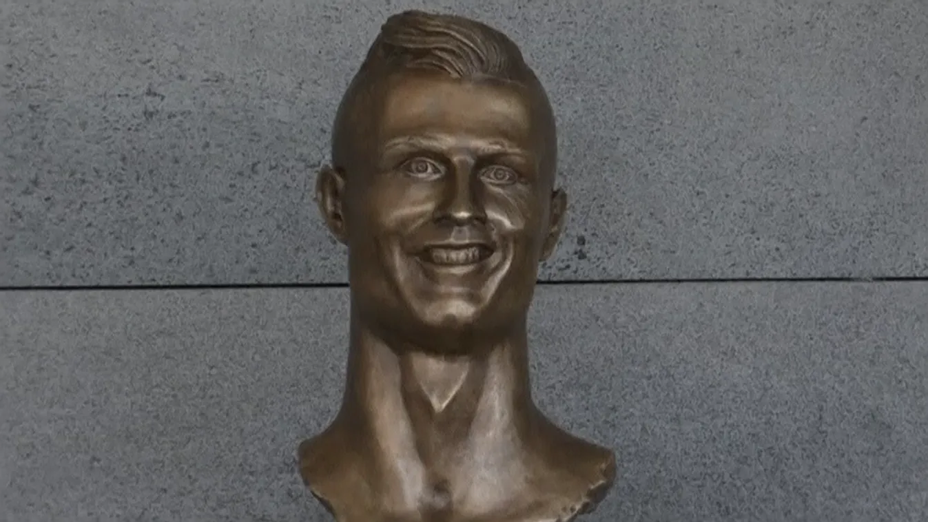 Repülőtere mellé egy félresikerült szobrot is kapott Cristiano Ronaldo