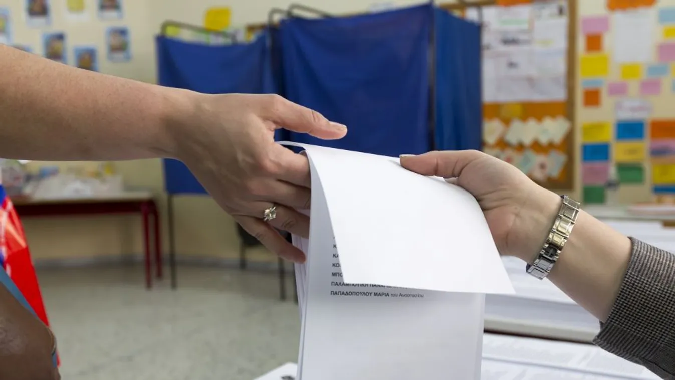 Egyértelmű a jobboldali győzelem a görög parlamenti választásokon