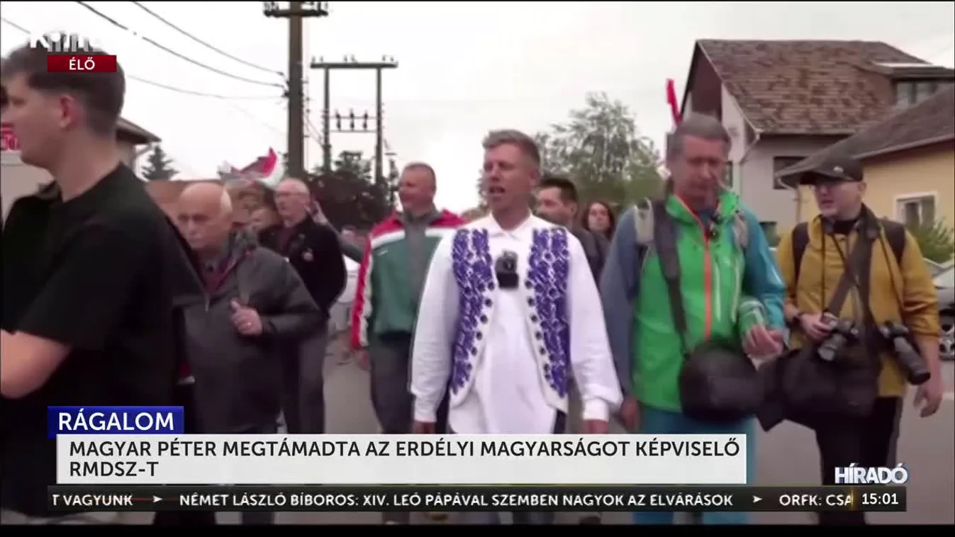 Megtámadta Magyar Péter az erdélyi magyarságot képviselő RMDSZ-t + videó
