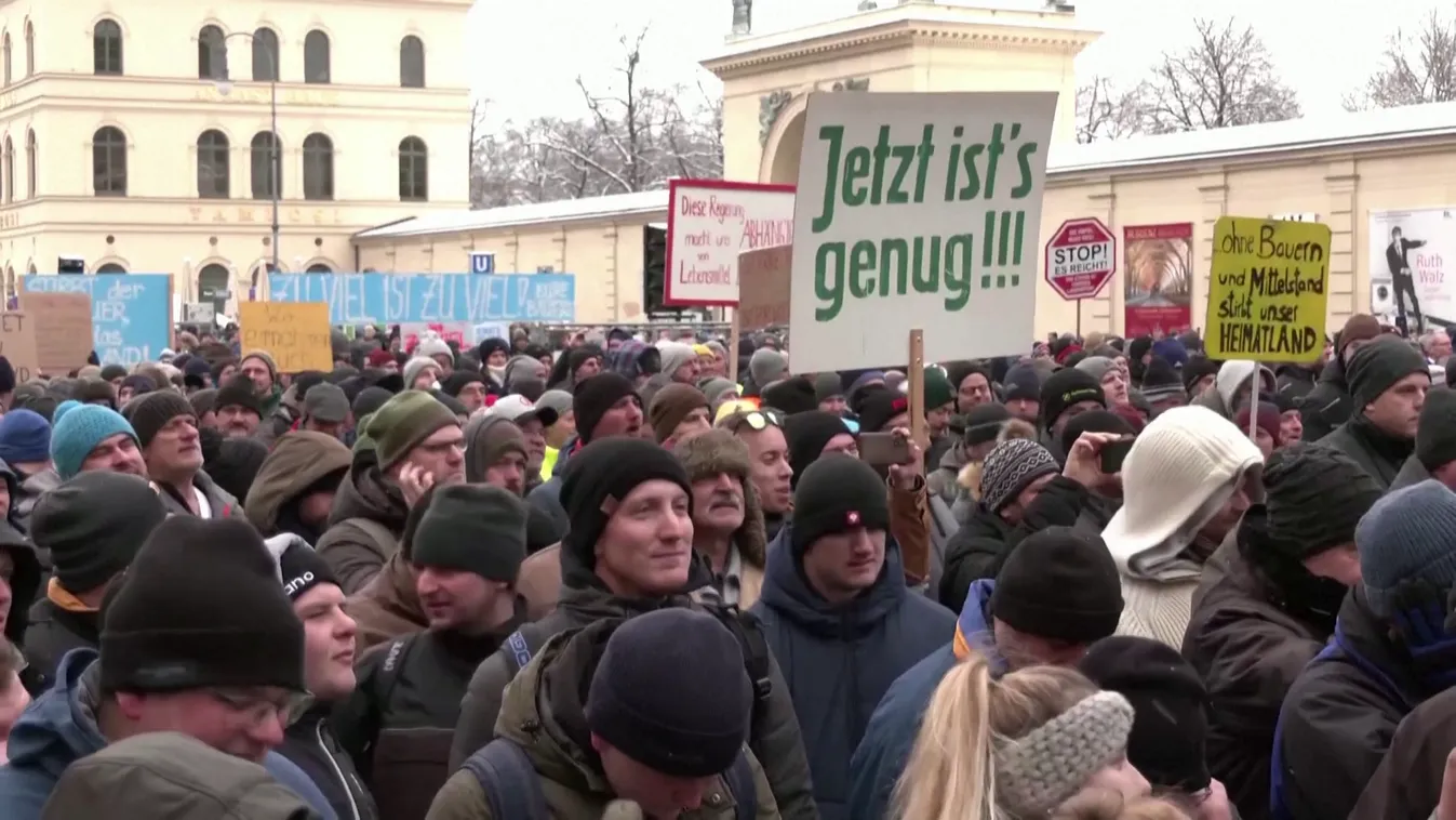 A németeknek elegük lett a Scholz-vezette kabinetből + videó