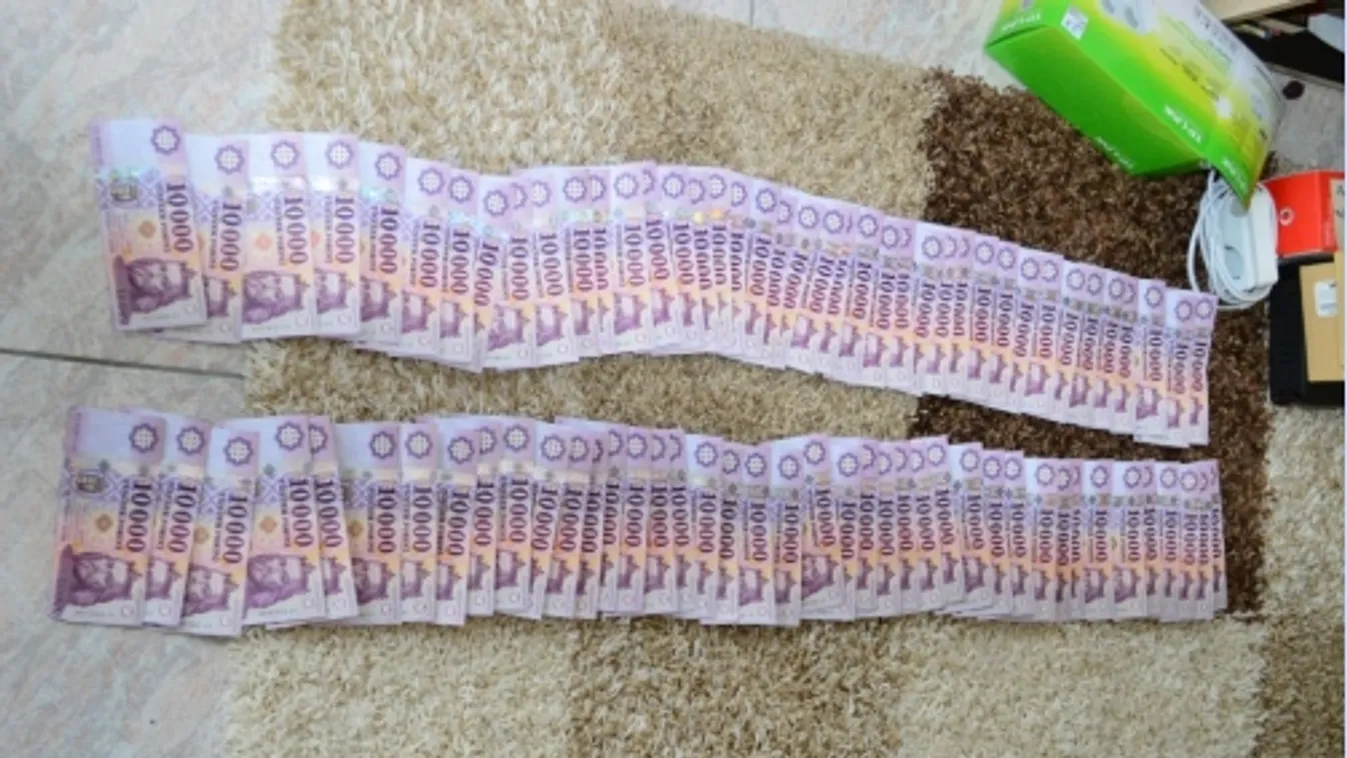 Épp a zsákmányt akarták elrejteni, amikor rajtuk ütöttek