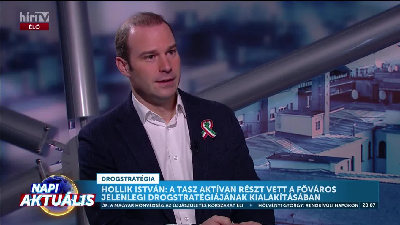 Napi aktuális - Hollik István: Minden eddiginél szigorúbb fellépés a kábítószerek ellen + videó