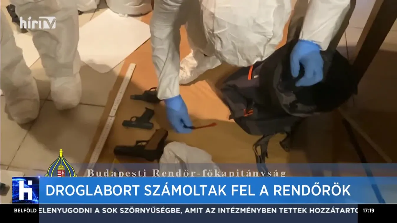 Droglabort számolt fel a rendőrség Tordason