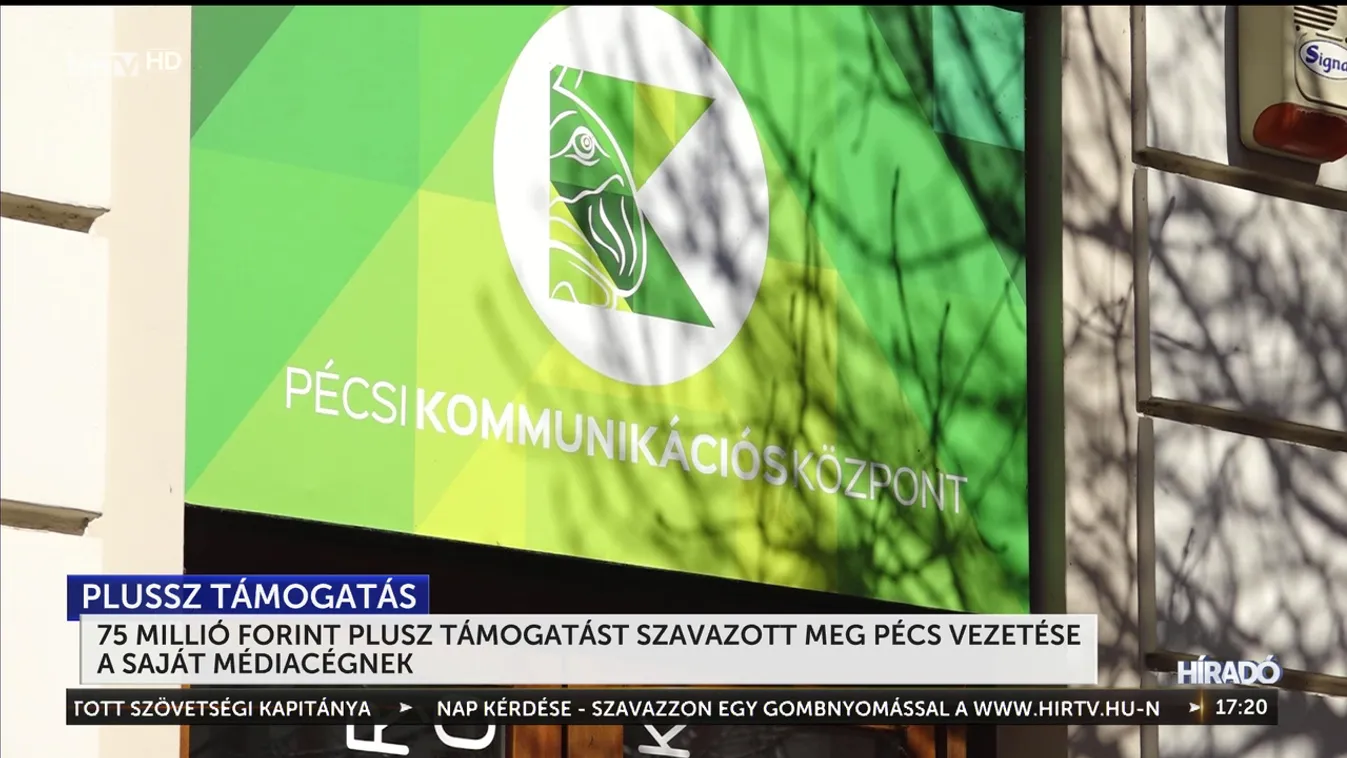 75 millió forint plusz támogatást szavazott meg Pécs vezetése a saját médiacégnek + videó