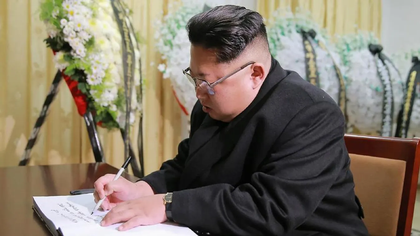 Úton van Kínába Kim Dzsong Un