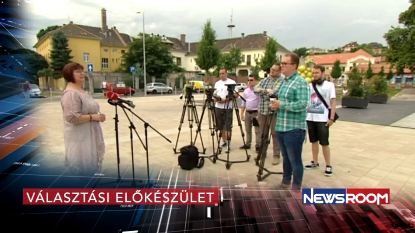 Választási előkészület – Newsroom