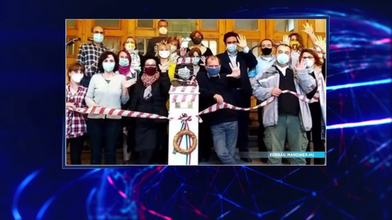 Tanárok gyalázták meg Szent István szobrát