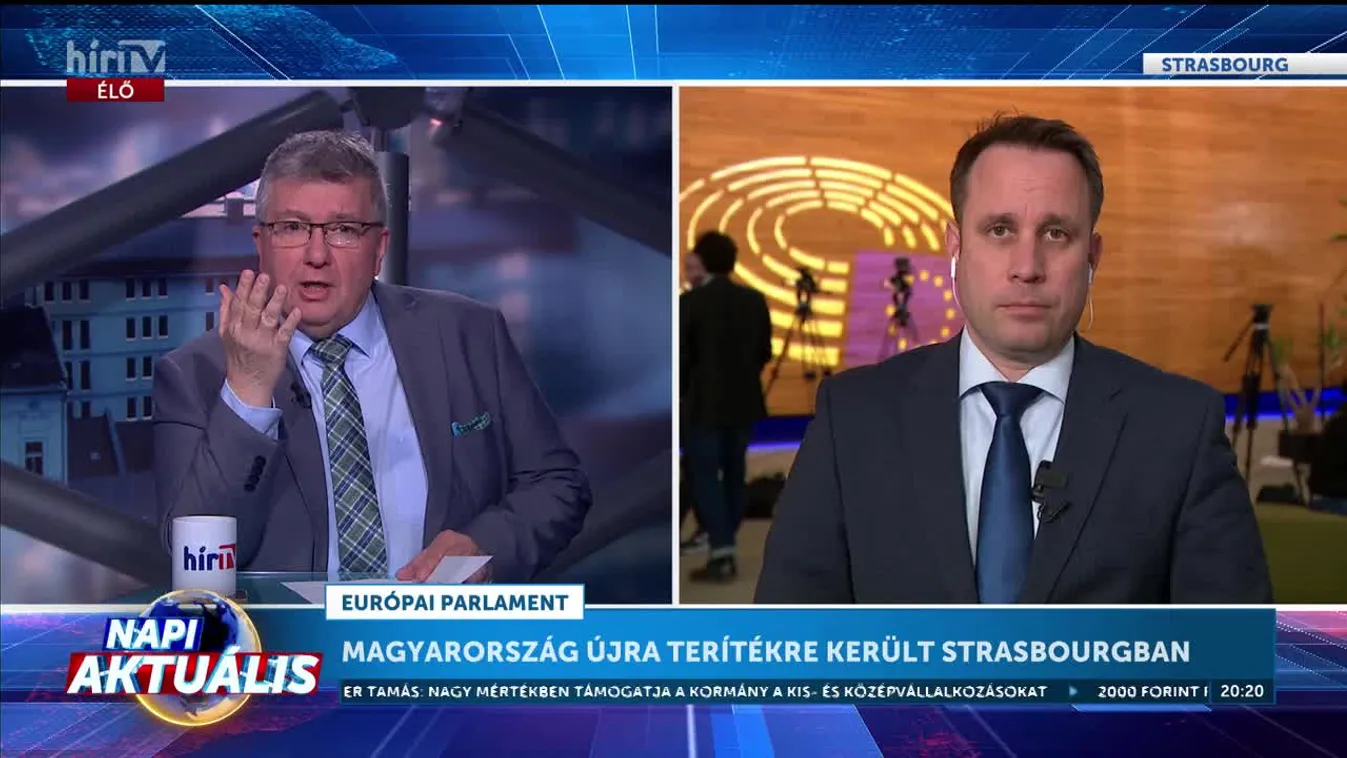 Napi aktuális - Dömötör Csaba szerint az sem mellékes tény, hogy a hivatkozott médiumot amerikai demokraták környékéről finanszírozzák + videó