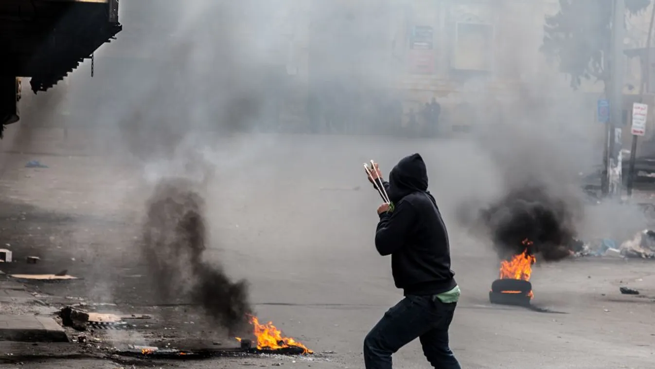 Összecsapásokban meghalt hat palesztin