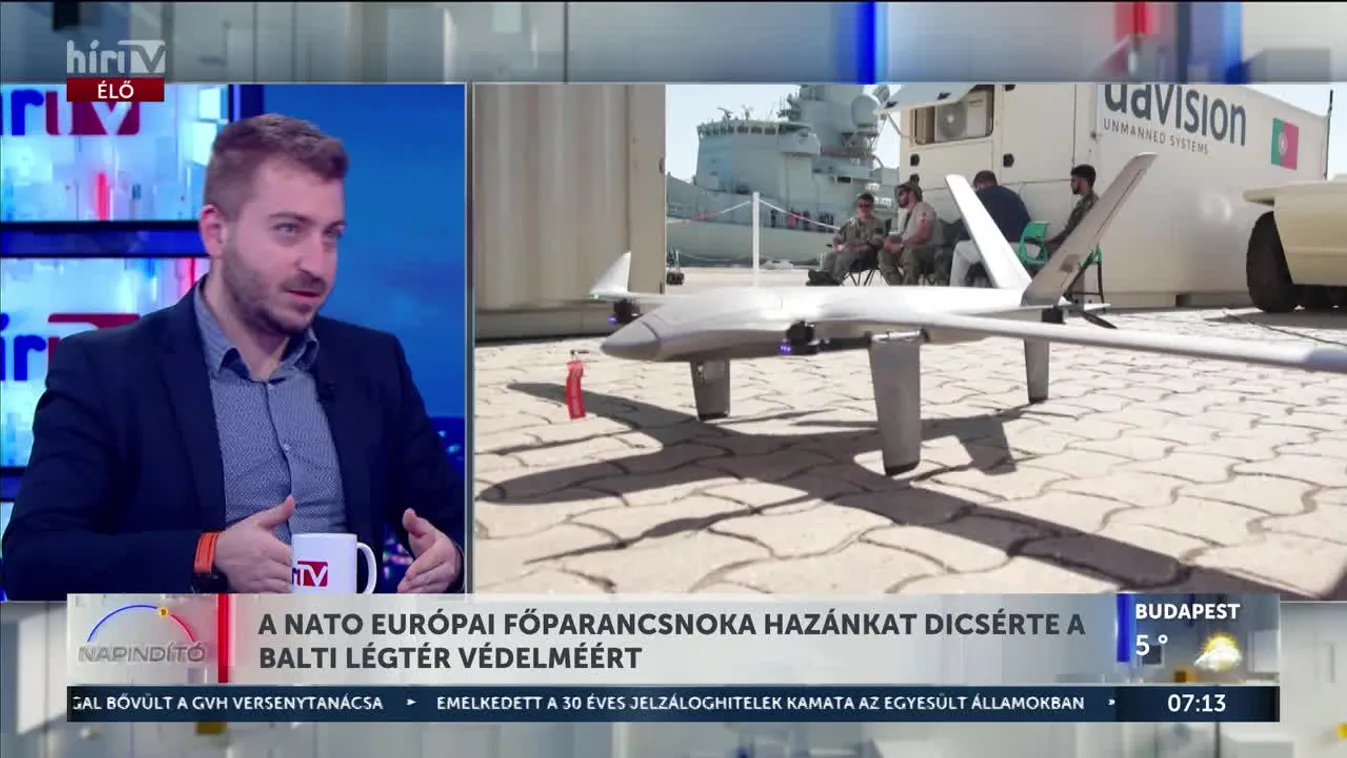 Háború Ukrajnában – A NATO főparancsnoka hazánkat dicsérte a balti légtér védelméért