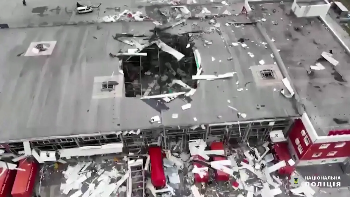 Egy posta épületébe csapódott rakéta, többen meghaltak