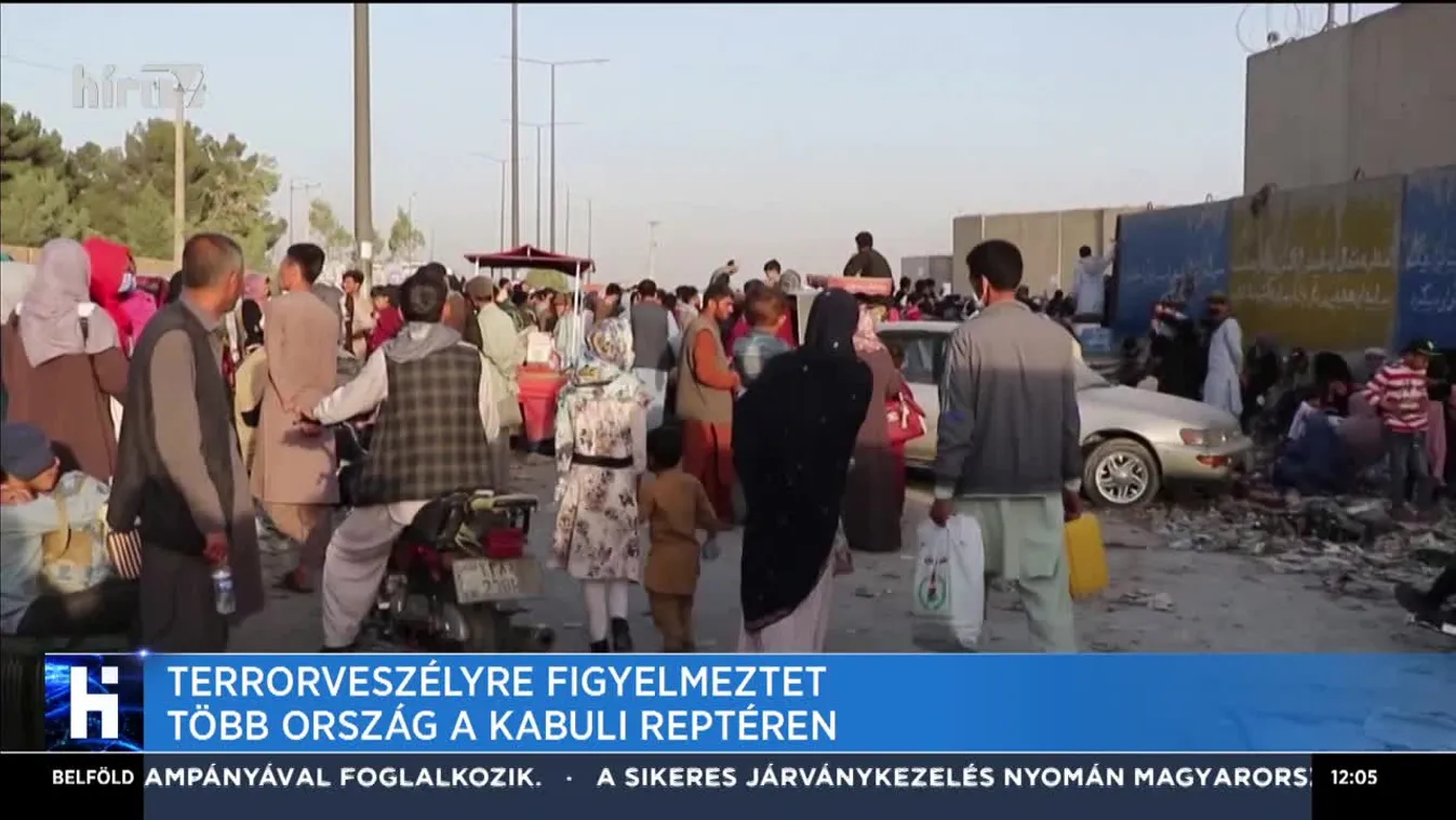 Terrorveszélyre figyelmeztet több ország a kabuli reptéren