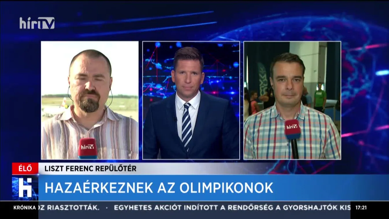 Hazaérkeznek az olimpikonok